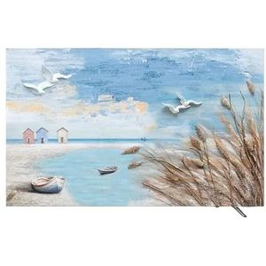 RaamKa Outdoor tv-hoes tv-hoes bescherming stofkap huishouden opknoping tv stofkap thuis universele bloemen decoratie eenvoudige outdoor tv-behuizing (kleur: F, maat: 65 inch 152 x 92 cm)