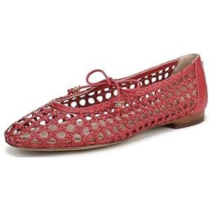 Sam Edelman Vrouw Marcie Ballerina's, Zomer Rood, 35 EU