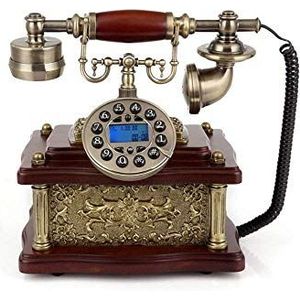 Telefoon Retro- Landnetz des Büroschlafzimmers Hohe 24 cm Mikrofone Lang 25CM Basis 23CM Breit 15,5 cm