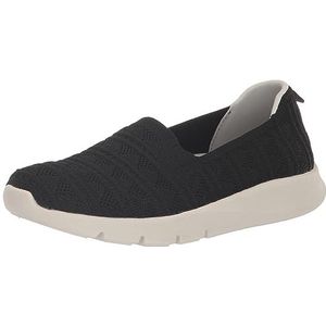Spenco Dames Comfort Stretch Crochet houten schoen, zwart, 39 EU breed