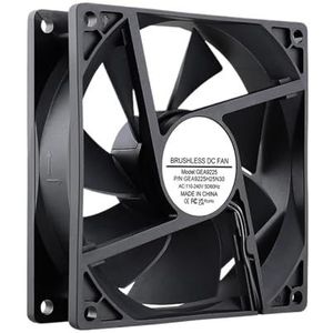 90mm EC 80V 120V AC 220V 240V 92x92x25mm borstelloze ventilator voor 9225 pc-behuizing CPU-ventilator CPU-ventilator vermogen 230V