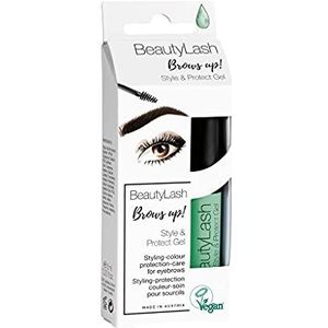 BeautyLash Brows up! Style & Protect Gel, combineert dankzij zijn innovatieve 3-in-1 formule styling, kleurbescherming en intensieve verzorging, voor dagelijks gebruik, 1 x 6 ml voor ca. 250