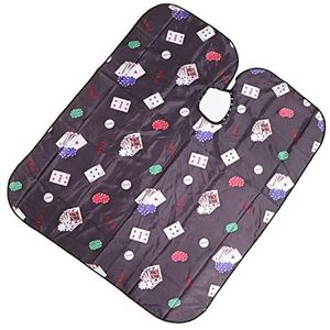 Kapperscape, wasbaar polyester materiaal Professionele antistatische haarkleuringsjurk voor thuis voor kapper voor salon