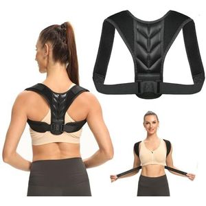 Houdingscorrector, 68-91 Cm Verstelbare Houdingcorrectie Voor De Rug Van Zacht En Ademend Materiaal Om De Houding Te Corrigeren En Pijn In De Rug, Nek, Nek En Schouders Te Verlichten