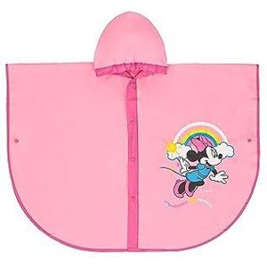 Regencape Minnie Mickey baby meisjes waterdicht jaren regenponcho cape meisjes kinderen jas kway cadeau verjaardag kleding, Minnie, 5-6 Jaren