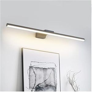 Foto Licht Schilderij Licht Led Wandlamp Nordic 80/100 CM Grijze Lange Led Wandlamp Indoor Badkamer Woonkamer Foto Licht Wandkandelaar Lamp voor Fotogalerij Dart (Color : 5500-7000K, Size : GRAY_40C