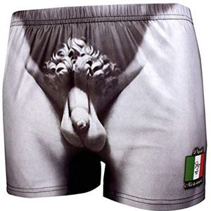 Close Up Boxershorts Michelangelo in beeldhouwerlook