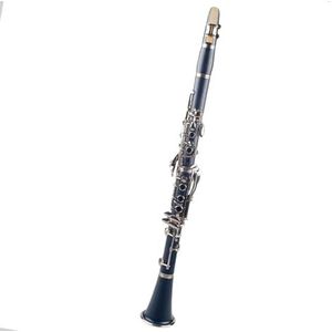 muziekinstrumentklarinet Blauw vernikkeld koper-nikkel 17-toetsen hars Bb-klarinet houtblazersinstrumentenset ABS