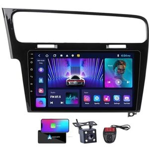 Android 13 Dubbel DIN autoradio voor Volkswagen Golf 7 2012-2020-GPS Navi | Gratis achteruitrijcamera| 10 inch Scherm met Carplay Android Auto/FM RDS DAB/Bluetooth/SWC/DSP Stereo(NF-1)