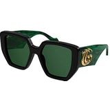 Gucci GG0956S Black/Green 54/19/145 Dames Zonnebrillen