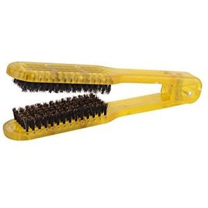 DieffematicSZ kam Straightening Comb Double Sided Hair Brush Clamp Hairdressing Hair Comb Hairstylig Tool