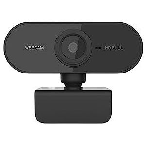 Web Camera, 1080P Webcam Full HD Web Camera Met Microfoon USB Plug Videocamera's for PC Computer Laptop Desktop Conferentie (Color : 1PCS Webcam, Size : 1)