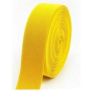 3/5 meter 10-50 mm elastische banden voor broek taille rubberen band stretch singels riem doe-het-zelf ondergoed kleding naaien accessoire (geel, 3 meter _50 mm)
