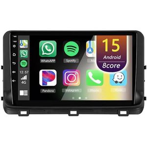 Android Radio voor Toyota Prado 2009-2013, 9 inch Touchscreen Autoradio met Wireless CarPlay Android Auto Bluetooth WIFI(8Core(2+32GB))