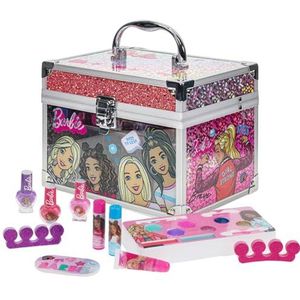 Barbie - Make-upset - Roze - Voor Meisjes - Echte Wasbare Speelgoed Make-up