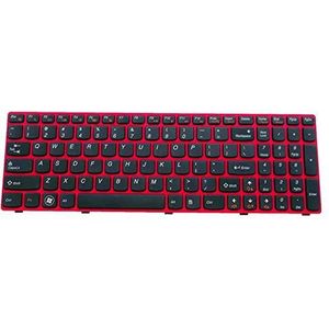 Lenovo 25208252 vervangend toetsenbord voor notebook - component voor laptop (toetsenbord, Grieks, IdeaPad G580)