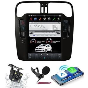 Android 15 Autoradio Navi voor VW POLO (2011-2016) 10.4 ""Touchscreen Car Multimedia Player met draadloze carplay GPS-navigatie Bluetooth 5.0 HIFI FM 5G-WiFi SWC DSP MIC,4g+64g