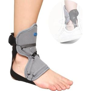 Enkelbrace stabilisatoren, Voetdroporthese enkelbrace zwart meerdere maten(Right,L)