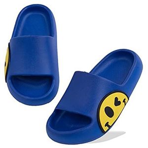 uniseks badslippers, zomerslippers, badschoenen, lichte strandsandalen, dames en heren, slippers voor kinderen, indoor, outdoor, koningsblauw