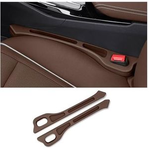 Armleuningen Middenconsole Voor MINI 2-deurs Voor John Voor Cooper Voor Works F54 F55 F56 F57 F60 Gap Filler Organiser Seat Gap Plugs(D Brown)