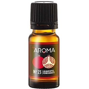 myAROMA, nr. 23 (granaatappel, 10 ml), zuiver natuurlijk aroma, smaakdruppels voor water en cocktails, levensmiddelaroma voor koken en bakken, suikervrij