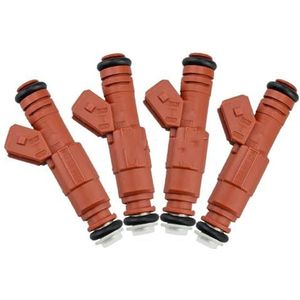 Brandstof Injector 4 STUKS Rode BRANDSTOF INJECTOREN 94 54 556-9454556 0280155759 0280 155 759 Voor VW Voor VR6 .6L 5.4L .8L