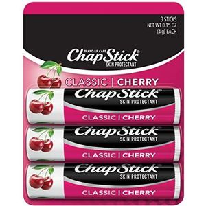 Chapstick Classic Lip Balm met Cherry Flavour - 3 Ea / Pack door ChapStick