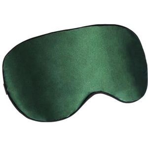 3 stuks zijden ooglapje slaapmasker ooglapje verstelbaar reizen licht blokkerende relaxhoes oogschaduw slapen om te slapen (groen)