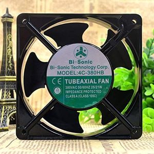 4C-380HB 380V AC 25/21W large cabinet chassis cooling fan 120x120x38mm