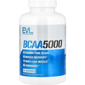 EVL Nutrition BCAA 5000 Caps (240) Standard - Aminozuren - BCAA