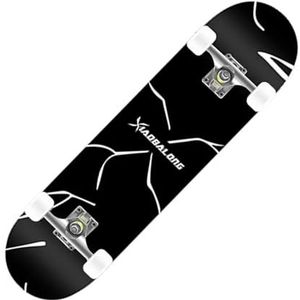 Skateboarders 80cm/31"" volwassen esdoorn compleet skate board Cool Double Rocker Skateboard High Speed ​​Drift Skateboard (Kleur : 80cm-24)