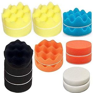 OxoxO 150 mm polijstsponspads, bufferpad, metalen polijstpad (16 stuks)