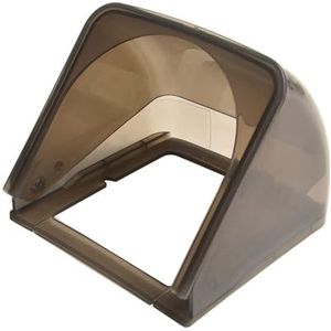 Flip Socket Cover86 Type Plastic Waterdichte Doos for Tuin Waterdicht Buiten(Black)