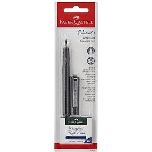 Faber-Castell School Plus VulpenMedium Pen- ZWART