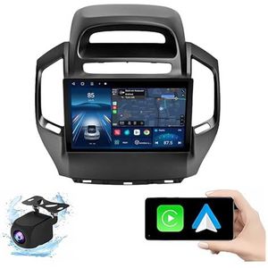 Android 14.0 2 Din Autoradio 9"" Touchscreen Auto Stereo voor Geely GCc6 2014-2016 met Draadloze Carplay Android Auto GPS navigatie AHD Omgekeerd beeld Stuurwielbediening(P5(6G+128G))
