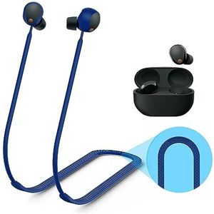 Anti-verloren riem voor Sony WF-1000XM5 oordopjes Anti-verloren sleutelkoord Siliconen antislip (blauw)