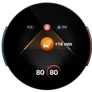 Flitsmeister DASH - Navigatiesysteem - Altijd Aan via eSIM - Maandelijks Abonnement €9,99 Vereist