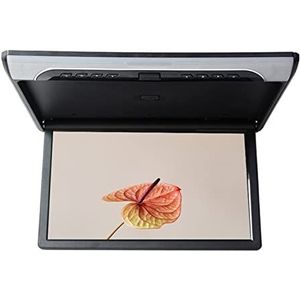 Draagbare dvd-speler voor videospelers op hoofdsteunen in auto's 19 Inch Auto Video Speler Hd Lcd-scherm 1080P Auto Monitor Dak Mount Display MP5 Auto Plafond Tv usb Fm Hdmi Speaker Link met HD-rotere