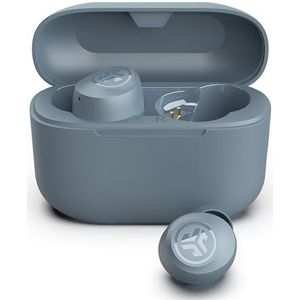 JLab Go Air Pop+ In-ear hoofdtelefoon, draadloos, bluetooth, True Wireless hoofdtelefoon, 35+ uur hoofdtelefoon, draadloze oordopjes, oordopjes met microfoon, USB-C oplaadbox, dual connect,