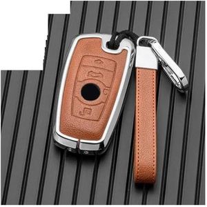 Autosleutel beschermhoes Lederen Auto Afstandsbediening Sleutel Cover Case Shell Fob Voor BMW 1 3 5 7 Serie X1 X3 X4 X5 F10 F15 F16 F20 F30 F18 F25 M3 M4 E34 Accessoires Sleutel Shell(6)