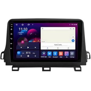 Android 14 GPS Navigation Stereo voor MG HS 2018-2021 9 Inch 2 Din Car Stereo Radio met CarPlay AHD Omgekeerd beeld Bedieningselementen op het stuur Bluetooth Car Stereo(S6 8G+128G)