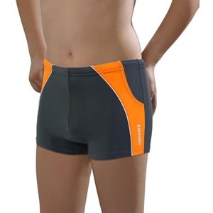 SESTO SENSO Zwembroek Jongens Aqua Korte Broek Nauwsluitend Swimming Shorts BD 636 L Grafiet