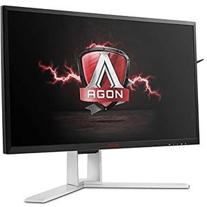 AOC Agon AG271QG 68,58 cm (27 inch) monitor (HDMI, USB-hub, displaypoort, 4ms responstijd, 165 Hz, 2560x1440, Nvidia G-Sync) Zwart/Rood