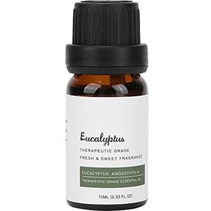 10 Ml Eucalyptus Essentiële Olie, Lichaamsmassage Gezichtsverzorging Aromatherapie Essentiële Olie, Rustgevende Massage Olie voor Massage Therapie