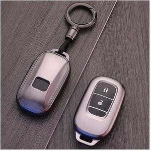 Sleutelbehuizing houder Tpu Autosleutel Case Volledige Cover Shell Voor Civic Voor Accord HR-V CR-V Crv 2022 2023 Auto Shell Fob Houder Auto Accessoires Sleutelbehuizing(O set 1)
