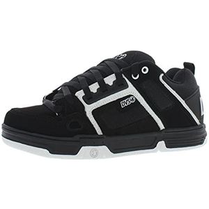 DVS Comanche skateboarden schoenen voor heren, zwart (zwart/wit nubuck), 7,5 UK (42 EU), Zwart Zwart Wit Nubuck, 40 EU