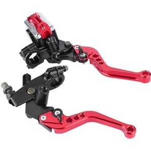 Universele Motorfiets Stuur Hoofdremcilinder Koppelingshendel 2 Stuks 7/8in Rem Koppeling Pomp Hevels Links Rechts Vervanging voor Majesty Cruiser Scooter T2 T3 T5 T8