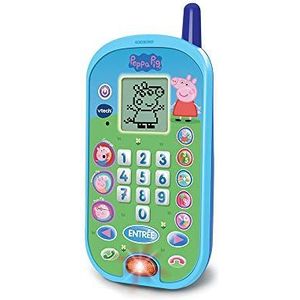 Vtech- Peppa Pig kindertelefoon 80523105, veelkleurige Franse versie