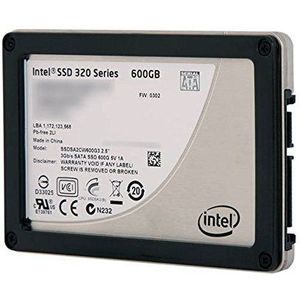 Intel SSDSA2CW600G310 320 Series SSD 600GB interne harde schijf (6,4 cm (2,5 inch), SATA 300)