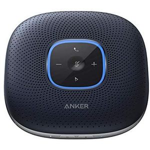 Anker PowerConf Bluetooth luidsprekertelefoon met 6 microfoons, verbeterde Voice Pickup,24 uur gesprekstijd,Bluetooth 5,USB C, Bluetooth-conferentieluidspreker compatibel met toonaangevende platformen